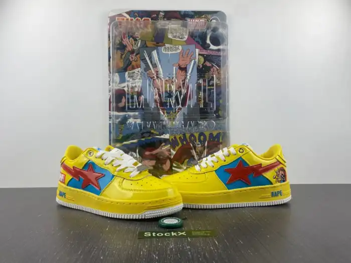 A BATHING APE MARVEL BAPE STA