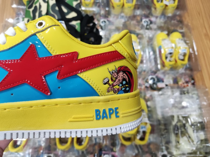 A BATHING APE MARVEL BAPE STA