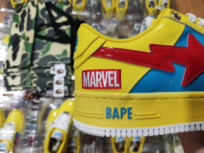 A BATHING APE MARVEL BAPE STA