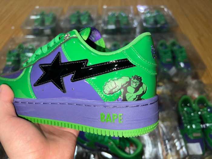 A BATHING APE MARVEL BAPE STA