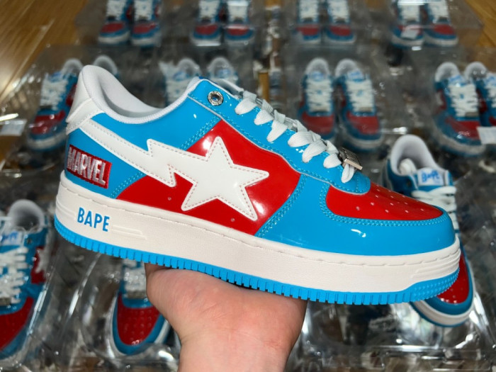 A BATHING APE MARVEL BAPE STA