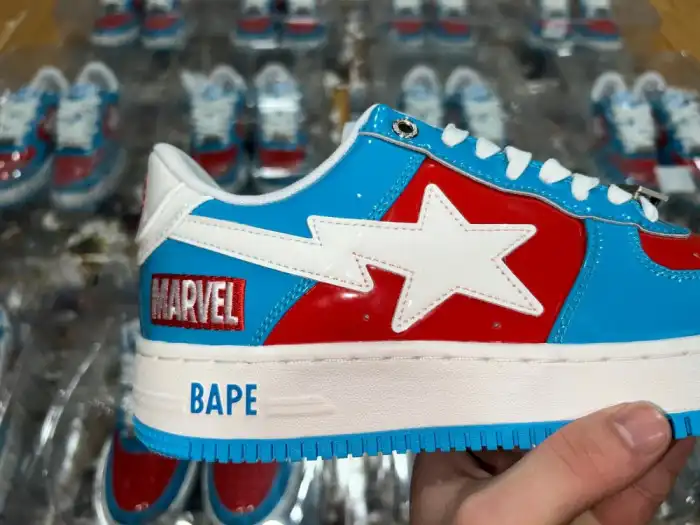 A BATHING APE MARVEL BAPE STA