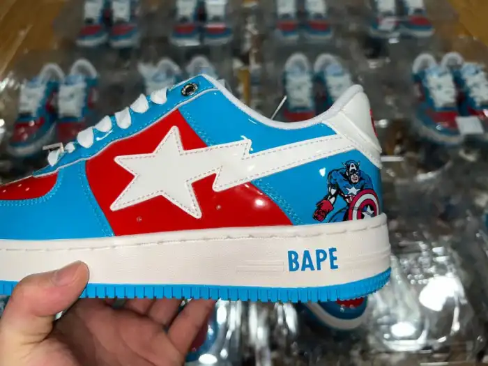 A BATHING APE MARVEL BAPE STA