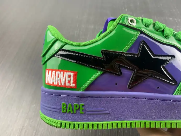 A BATHING APE MARVEL BAPE STA