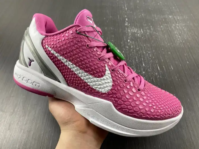 Rep NIKE KOBE 6 KAY YOW THINK PINK 429659-601