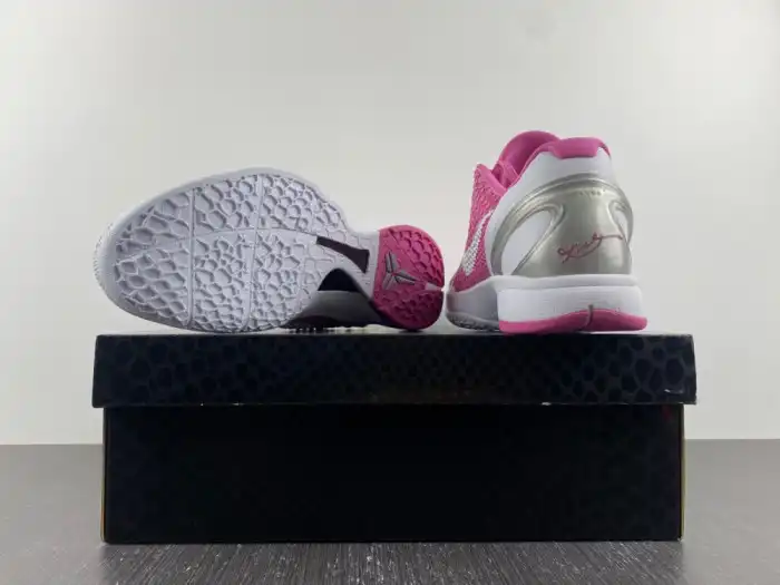 Rep NIKE KOBE 6 KAY YOW THINK PINK 429659-601