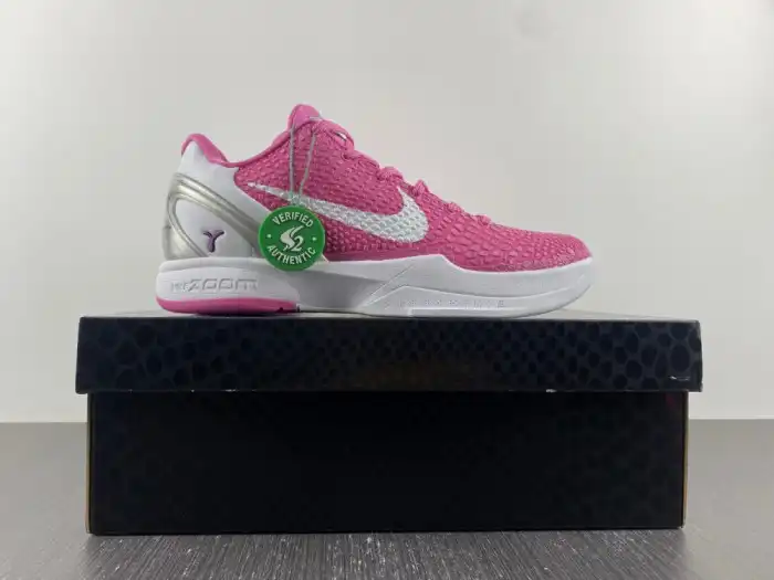 Rep NIKE KOBE 6 KAY YOW THINK PINK 429659-601