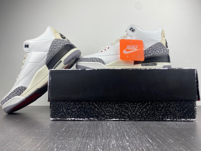 Onekick Air Jordan 3 White Cement Reimagined Shoes DN3707-100