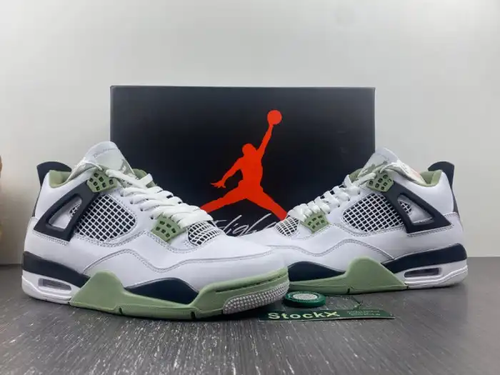 Onekick Air Jordan 4 WMNS Seafoam AQ9129-103