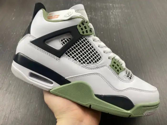 Rep Air Jordan 4 WMNS Seafoam AQ9129-103