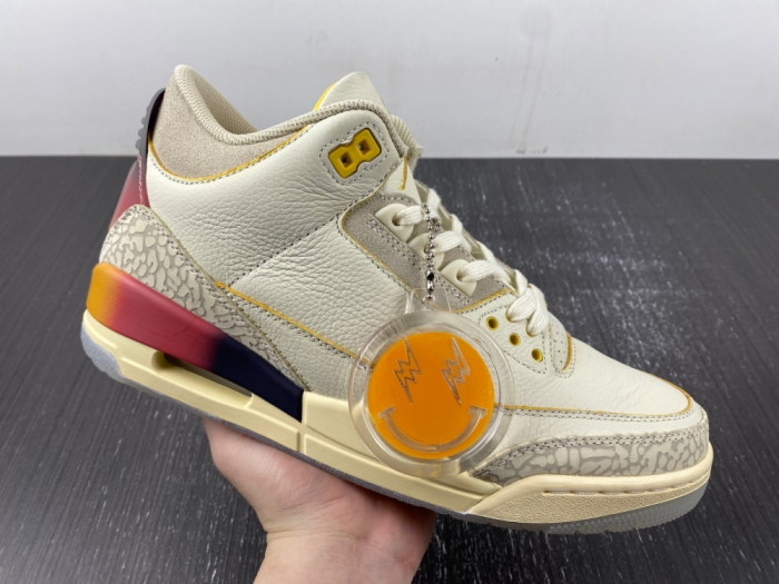 Onekick Jordan 3 Retro SP J Balvin Medellin Sunset Shoes FN0344-901