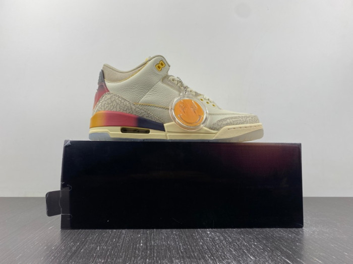 Onekick Jordan 3 Retro SP J Balvin Medellin Sunset Shoes FN0344-901