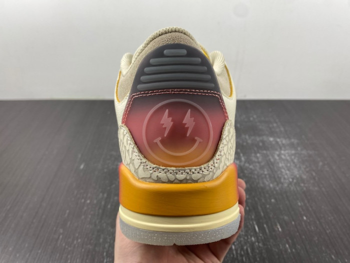 Onekick Jordan 3 Retro SP J Balvin Medellin Sunset Shoes FN0344-901