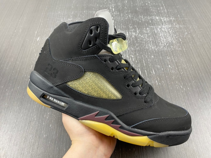 A Ma Maniere x Air Jordan 5 Black FD1330-001