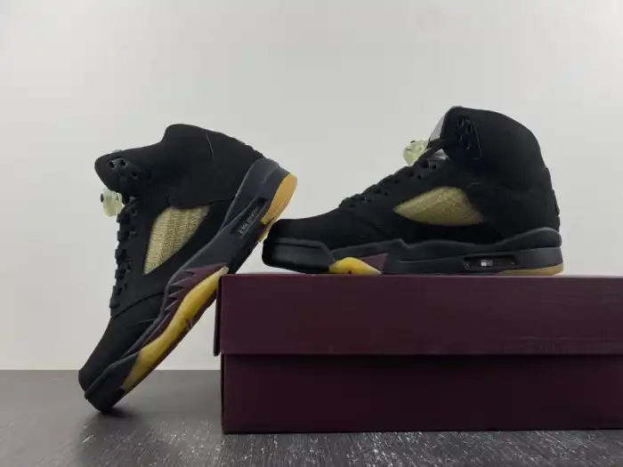 Chep Onekick A Ma Maniere x Air Jordan 5 Black FD1330-001