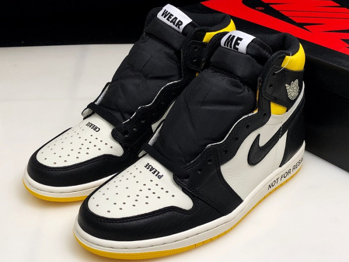 Air Jordan 1 Retro High OG NRG "Not For Resale" - 861428 107