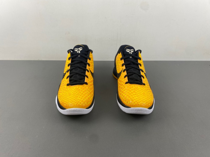 NIKE KOBE 6 PROTRO LIGHTBULB BLACK YELLOW 429659-700