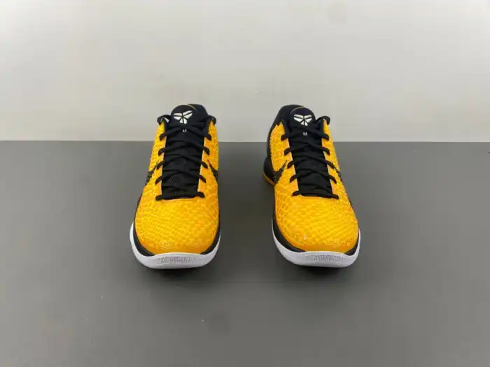 NIKE KOBE 6 PROTRO LIGHTBULB BLACK YELLOW 429659-700