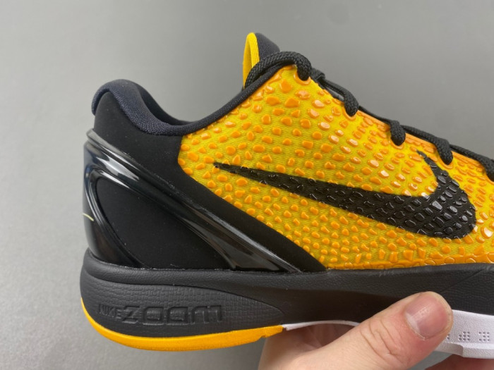 NIKE KOBE 6 PROTRO LIGHTBULB BLACK YELLOW 429659-700