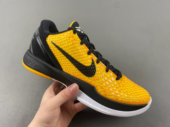 NIKE KOBE 6 PROTRO LIGHTBULB BLACK YELLOW 429659-700