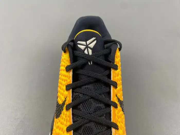 Rep NIKE KOBE 6 PROTRO LIGHTBULB BLACK YELLOW 429659-700