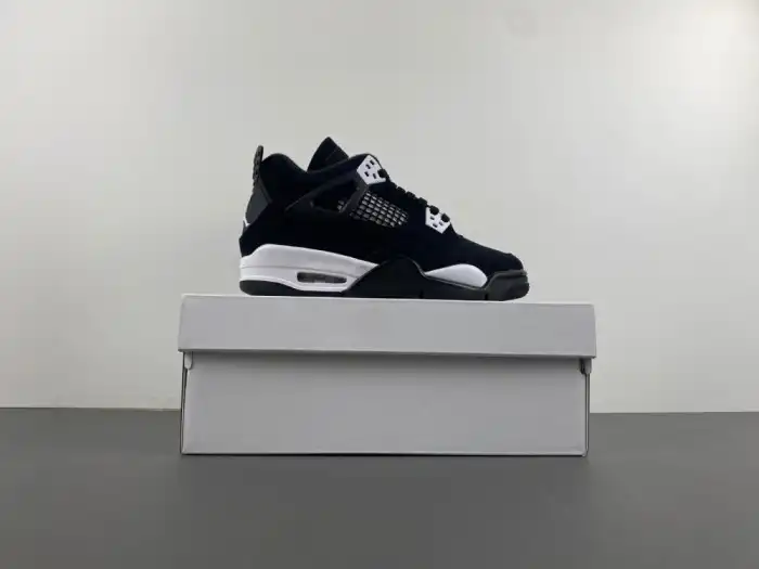 Cheap Air Jordan 4 Retro White Thunder FQ8213-001