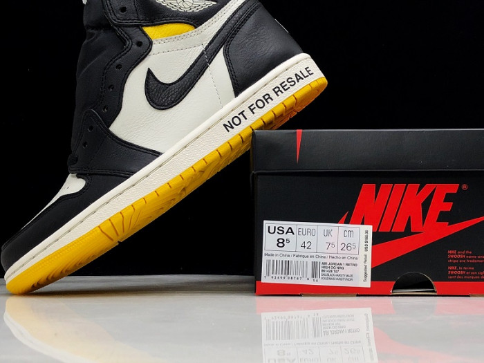 Air Jordan 1 Retro High OG NRG "Not For Resale" - 861428 107