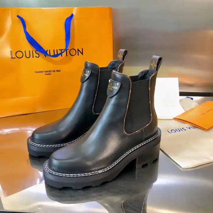 LV BEAUBOURG ANKLE BOOT