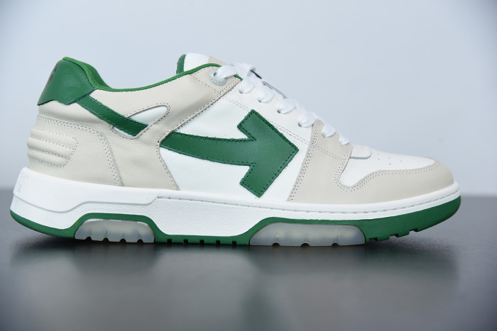 Onekick OFF WHITETM C O VIRGIL ABLOH OUT OF OFFICE LOW-TOP LEATHER SNEAKERS "OOO"