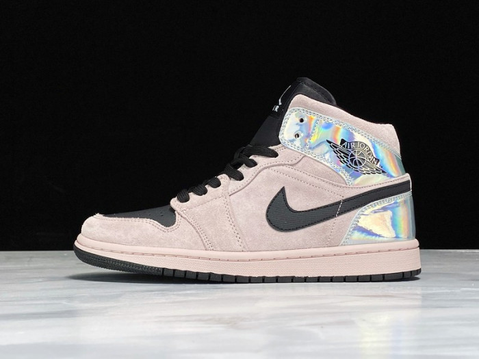 Onekick Air Jordan 1 Mid Dirty Powder Iridescent (W) BQ6472-602