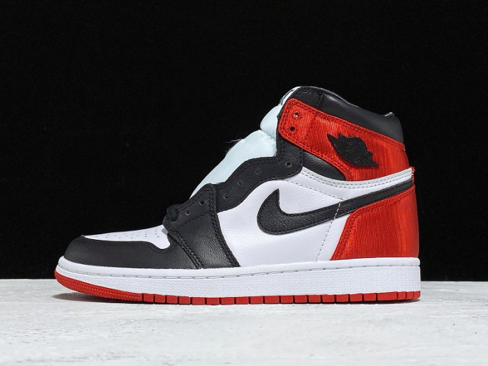 Onekick Air Jordan 1 Retro High Satin Black Toe CD0461-016