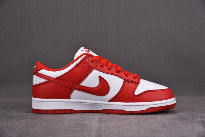 NIKE DUNK LOW UNIVERSITY RED WHITE CU1727-100