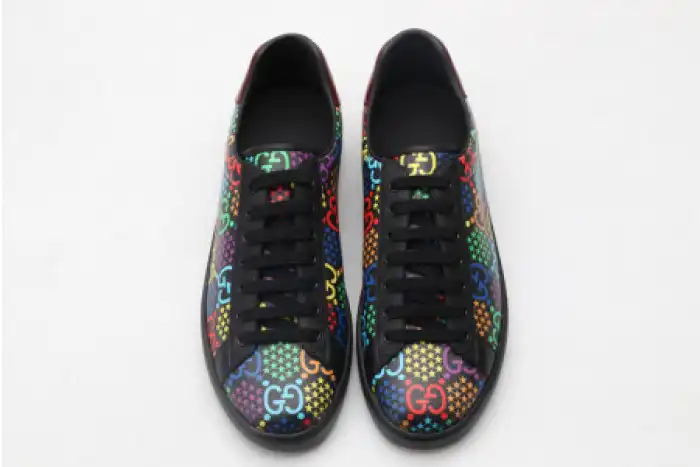 Rep Onekick GUCC ACE EMBROIDERED LOW-TOP SNEAKER 610085 H2020 1110