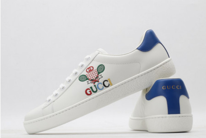 Onekick GUCC ACE EMBROIDERED LOW-TOP SNEAKER 603696 AY070 9096