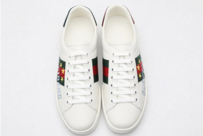 GUCC ACE EMBROIDERED LOW-TOP SNEAKER 603693 0FI10 9069