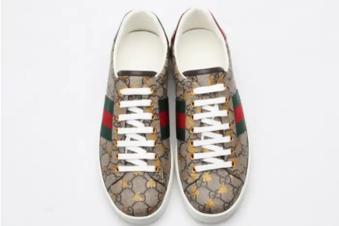 GUCC ACE EMBROIDERED LOW-TOP SNEAKER 548950 9N020 8465