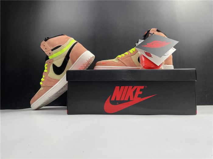 Onekick Air Jordan 1 High Switch Peach CW6576-800