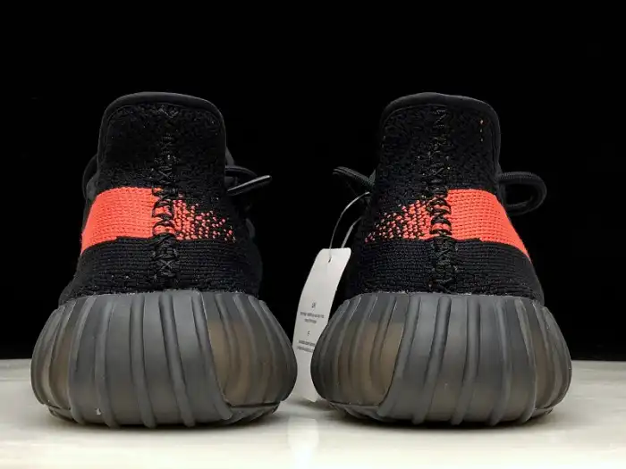 Rep Adidas Yeezy Boost 350 V2 Core Black Red BY9612