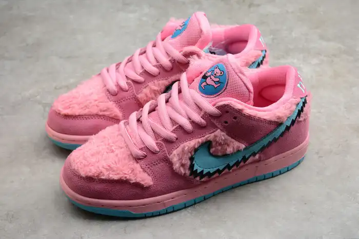 Rep GRATEFUL DEAD NIKE SB DUNK LOW PINK BEAR CJ5378 600