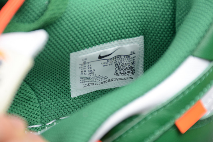 OFF-WHITE X Dunk Low "Pine Green" CT0856-100