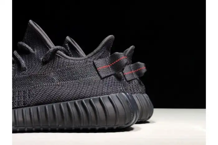 ADIDAS MENS YEEZY BOOST 350 V2 BLACK FU9006