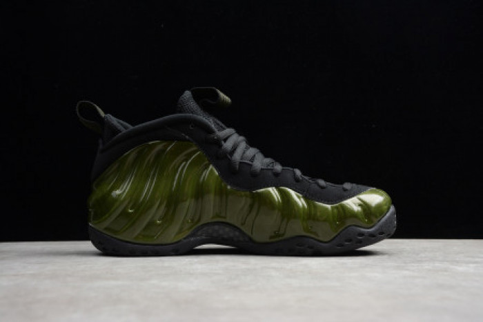 NIKE AIR FOAMPOSITE ONE MEN LEGION GREEN BLACK 314996-301