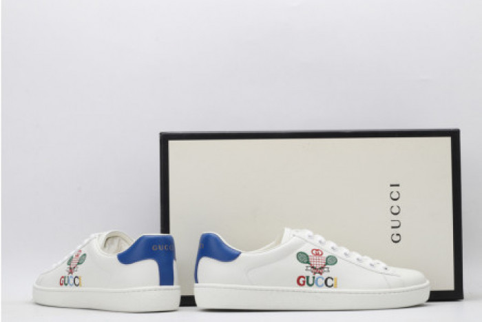 Onekick GUCC ACE EMBROIDERED LOW-TOP SNEAKER 603696 AY070 9096