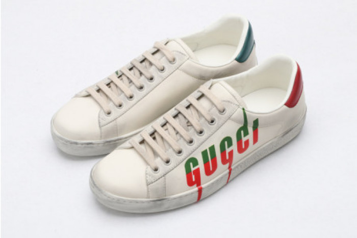 Onekick GUCC ACE EMBROIDERED LOW-TOP SNEAKER 576137 A38V0 9090