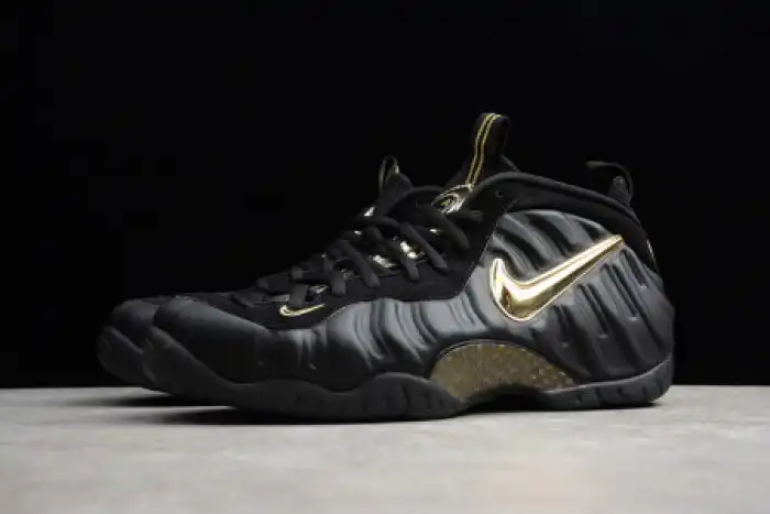 Cheap AIR FOAMPOSITE PRO BLACK METALLIC GOLD 624041-009