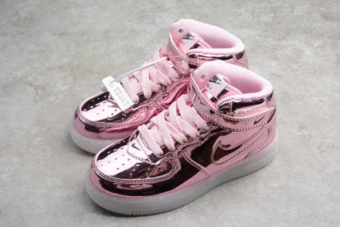 Onekick KIDS NIKE AIR FORCE 1 MID WB PINK ROSE 314197-8300