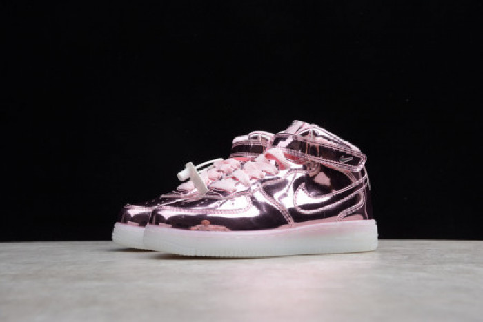 Onekick KIDS NIKE AIR FORCE 1 MID WB PINK ROSE 314197-8300