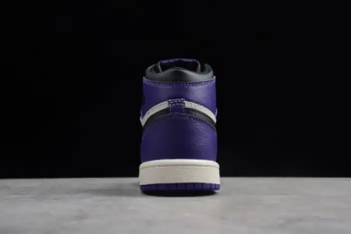 KIDS AIR JORDAN 1 RETRO HIGH OG 'COURT PURPLE' 555088-501