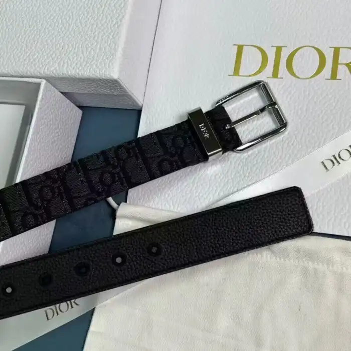 Dior Oblique Jacquard Belt