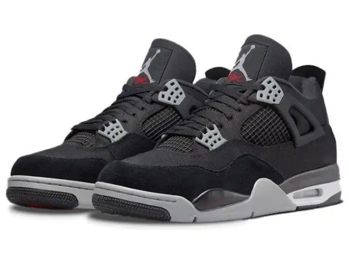 Jordan 4 Retro SE Black CANVAS DH7138-006